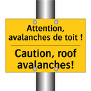 Attention, avalanches de toit  /.../ - Caution, roof avalanches!