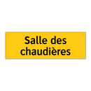 Salle des chaudières