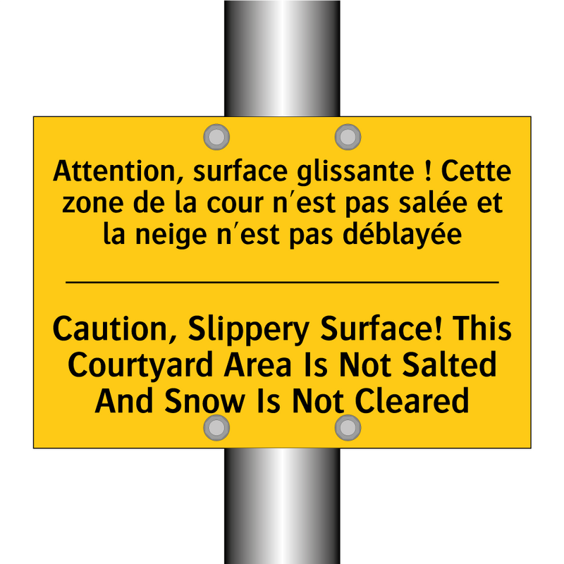 Attention, surface glissante !  /.../ - Caution, Slippery Surface! This  /.../