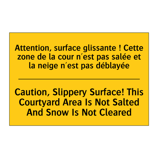 Attention, surface glissante !  /.../ - Caution, Slippery Surface! This  /.../