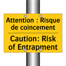 Attention : Risque de coincement /.../ - Caution: Risk of Entrapment