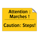 Attention : Marches ! - Caution: Steps!