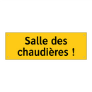 Salle des chaudières !
