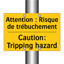 Attention : Risque de trébuchement /.../ - Caution: Tripping hazard