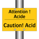 Attention ! Acide - Caution! Acid