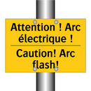 Attention ! Arc électrique ! - Caution! Arc flash!