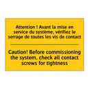 Attention ! Avant la mise en service  /.../ - Caution! Before commissioning  /.../