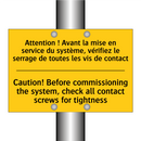Attention ! Avant la mise en service  /.../ - Caution! Before commissioning  /.../