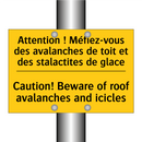 Attention ! Méfiez-vous des avalanches  /.../ - Caution! Beware of roof avalanches  /.../