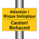 Attention ! Risque biologique - Caution! Biohazard