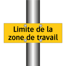 Limite de la zone de travail