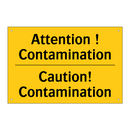 Attention ! Contamination - Caution! Contamination