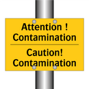Attention ! Contamination - Caution! Contamination