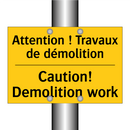 Attention ! Travaux de démolition /.../ - Caution! Demolition work