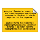 Attention ! Pendant les orages  /.../ - Caution! During thunderstorms  /.../