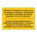 Attention ! Pendant les orages  /.../ - Caution! During thunderstorms  /.../