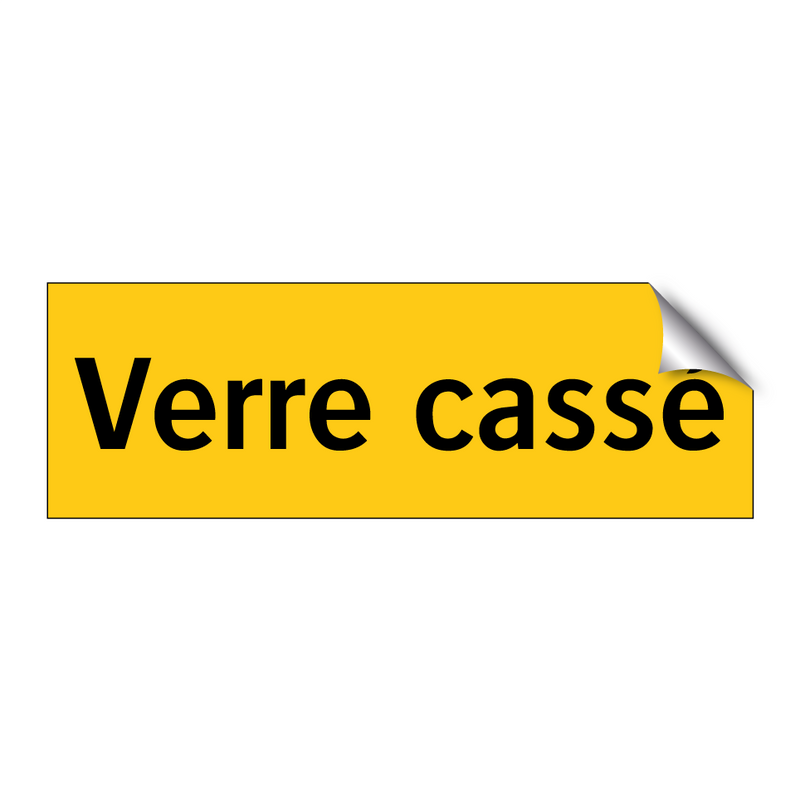Verre cassé