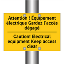 Attention ! Équipement électrique  /.../ - Caution! Electrical equipment  /.../