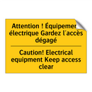 Attention ! Équipement électrique  /.../ - Caution! Electrical equipment  /.../