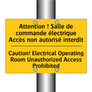 Attention ! Salle de commande  /.../ - Caution! Electrical Operating  /.../
