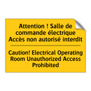 Attention ! Salle de commande  /.../ - Caution! Electrical Operating  /.../