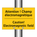 Attention ! Champ électromagnétique /.../ - Caution! Electromagnetic field