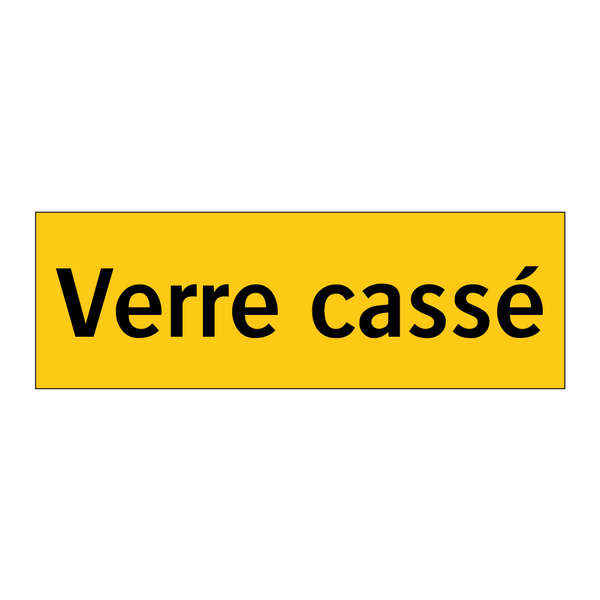 Verre cassé