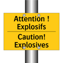 Attention ! Explosifs - Caution! Explosives