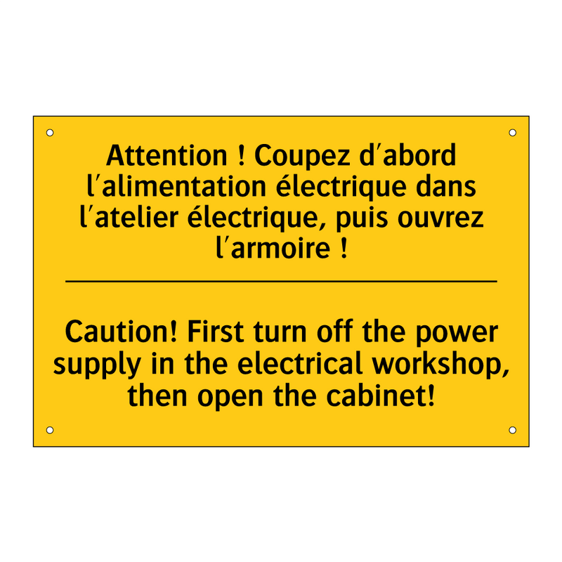 Attention ! Coupez d'abord l'alimentation  /.../ - Caution! First turn off the power  /.../