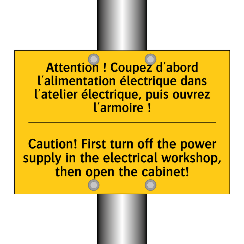 Attention ! Coupez d'abord l'alimentation  /.../ - Caution! First turn off the power  /.../