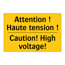 Attention ! Haute tension ! - Caution! High voltage!