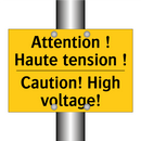 Attention ! Haute tension ! - Caution! High voltage!