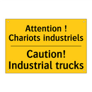 Attention ! Chariots industriels /.../ - Caution! Industrial trucks