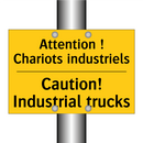 Attention ! Chariots industriels /.../ - Caution! Industrial trucks