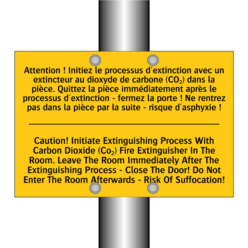 Attention ! Initiez le processus  /.../ - Caution! Initiate Extinguishing  /.../