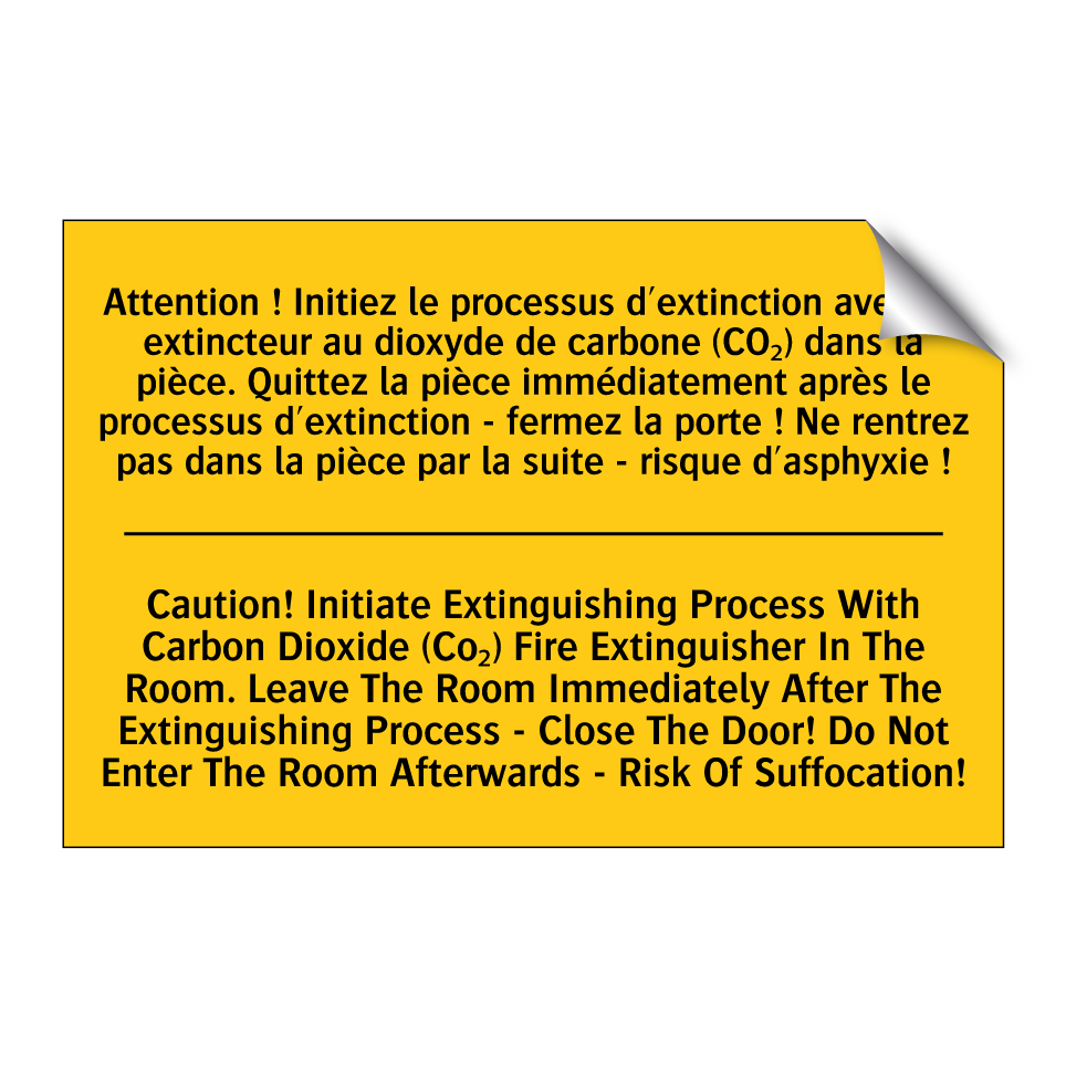 Attention ! Initiez le processus  /.../ - Caution! Initiate Extinguishing  /.../