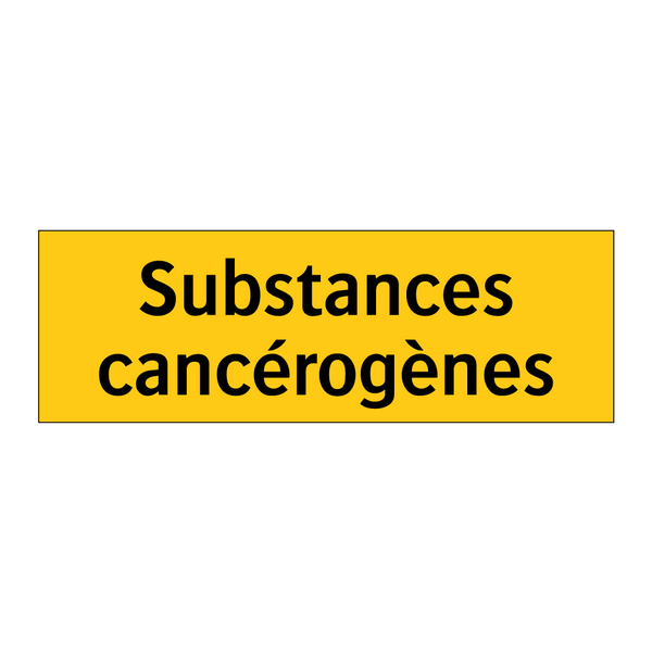 Substances cancérogènes