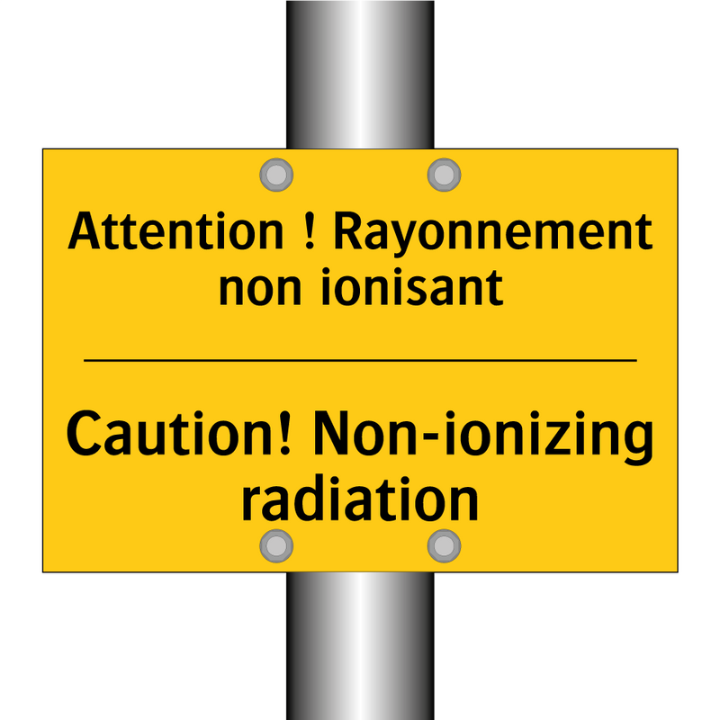 Attention ! Rayonnement non ionisant /.../ - Caution! Non-ionizing radiation /.../