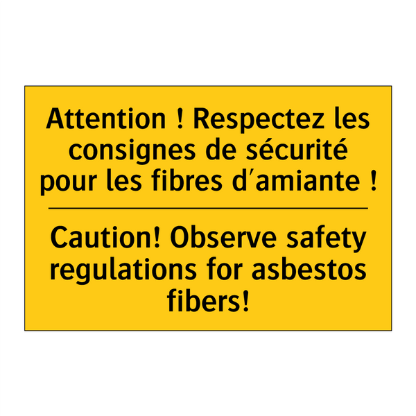 Attention ! Respectez les consignes  /.../ - Caution! Observe safety regulations  /.../