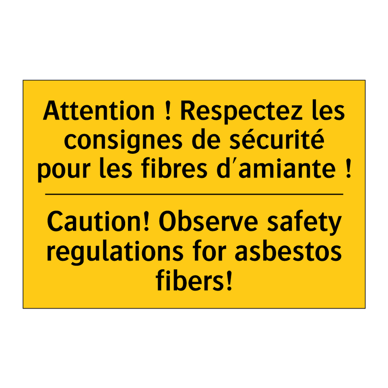 Attention ! Respectez les consignes  /.../ - Caution! Observe safety regulations  /.../