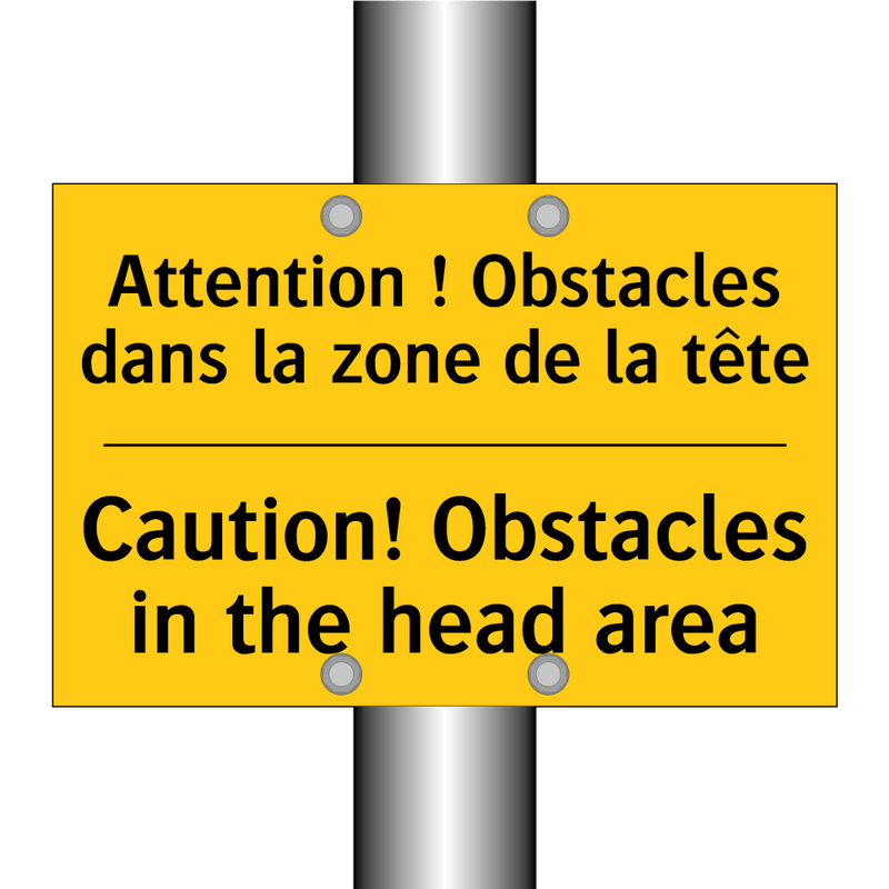 Attention ! Obstacles dans la  /.../ - Caution! Obstacles in the head  /.../