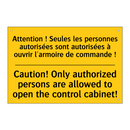 Attention ! Seules les personnes  /.../ - Caution! Only authorized persons  /.../