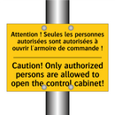 Attention ! Seules les personnes  /.../ - Caution! Only authorized persons  /.../