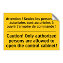 Attention ! Seules les personnes  /.../ - Caution! Only authorized persons  /.../