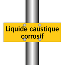 Liquide caustique corrosif