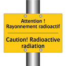 Attention ! Rayonnement radioactif /.../ - Caution! Radioactive radiation