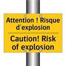 Attention ! Risque d'explosion - Caution! Risk of explosion