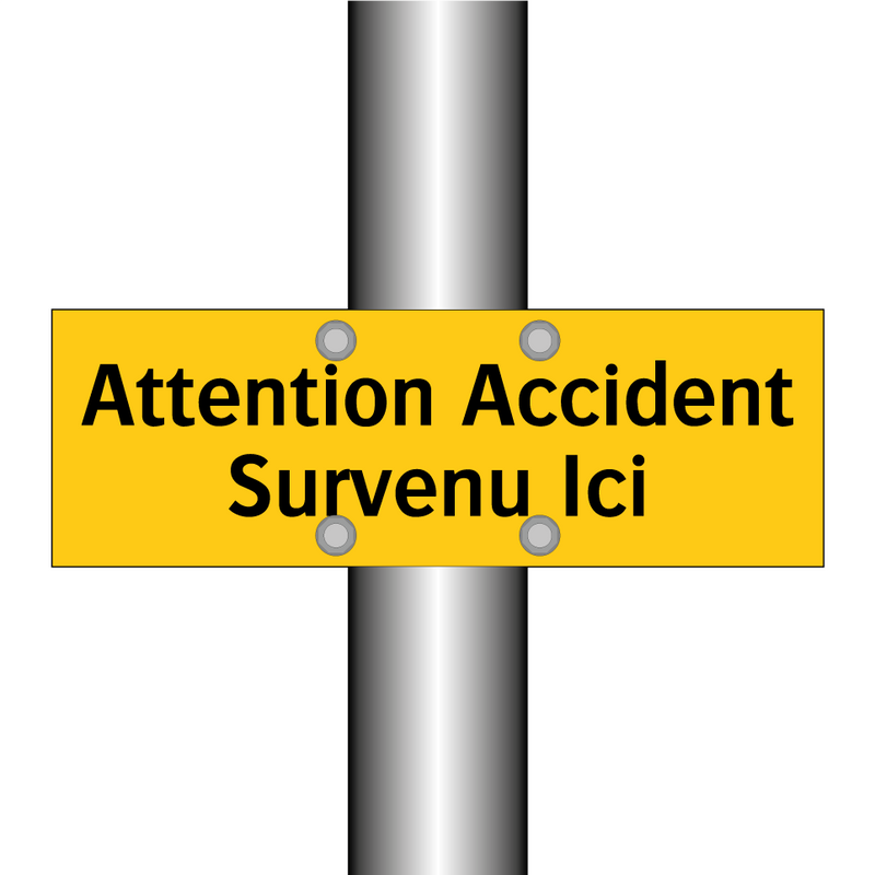 Attention Accident Survenu Ici