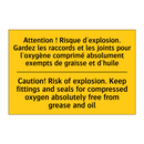 Attention ! Risque d'explosion.  /.../ - Caution! Risk of explosion. Keep  /.../