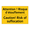 Attention ! Risque d'étouffement /.../ - Caution! Risk of suffocation
